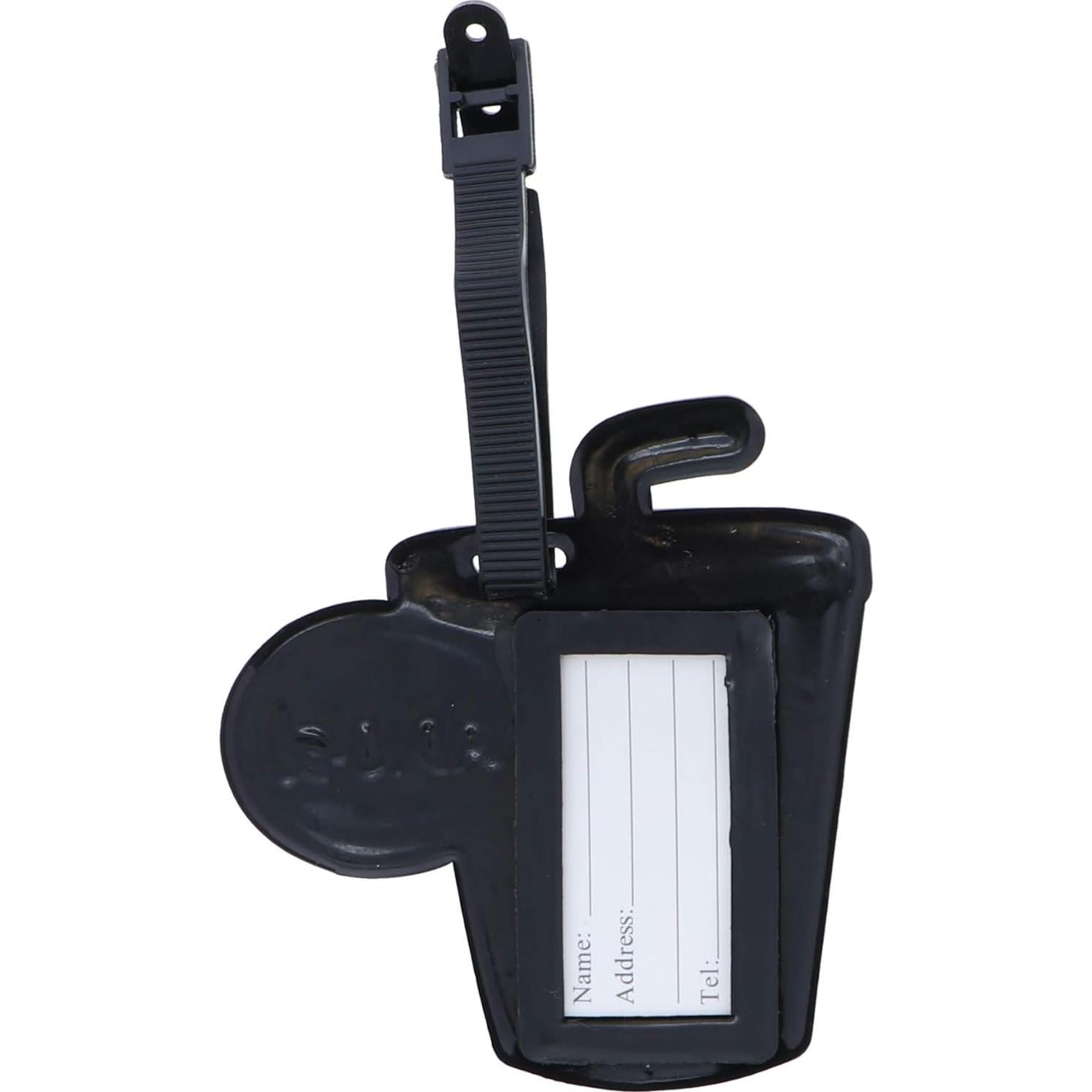 Etiquetas de Equipaje Divertidas Colección SandT Soda Azul