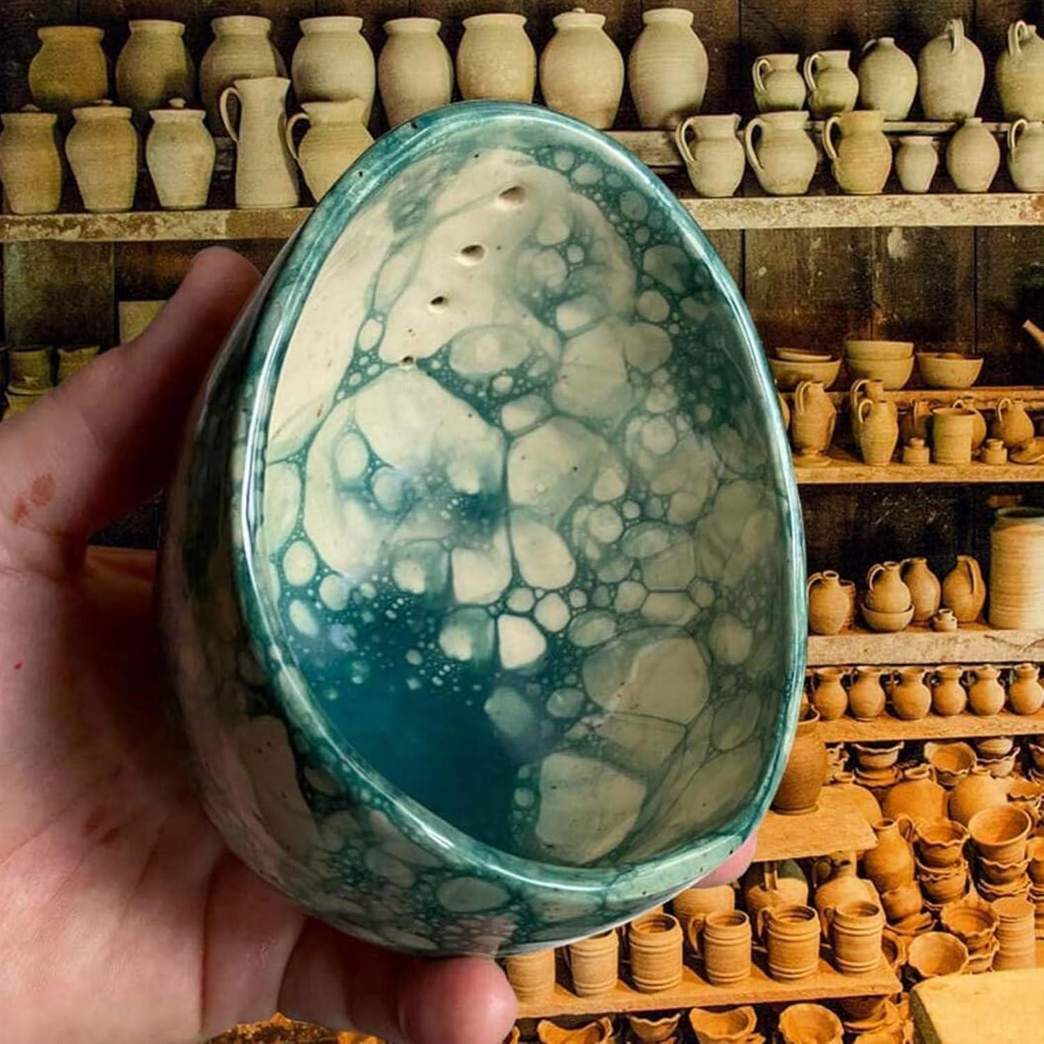 Tazón Deshojador de Hierbas Cerámica Genérico 0.1cm