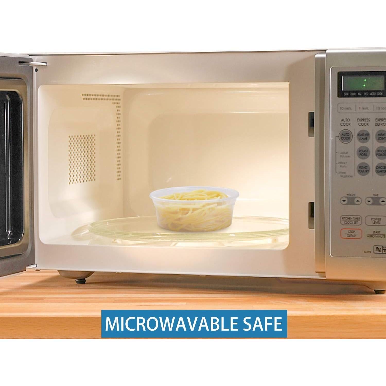 Contenedores de Alimentos TashiBox 48 Sets Herméticos 8/16/32 oz