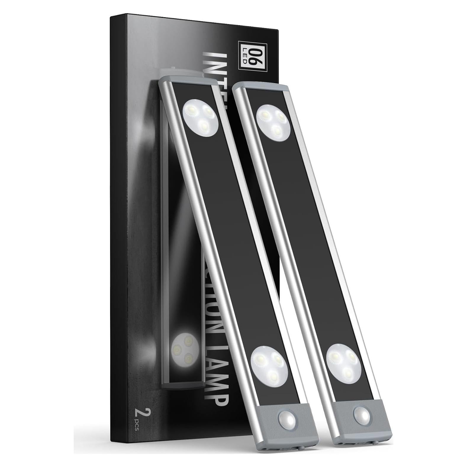 Luces Bajo Gabinete YIGER LED Inalámbricas con Sensor 25.4cm