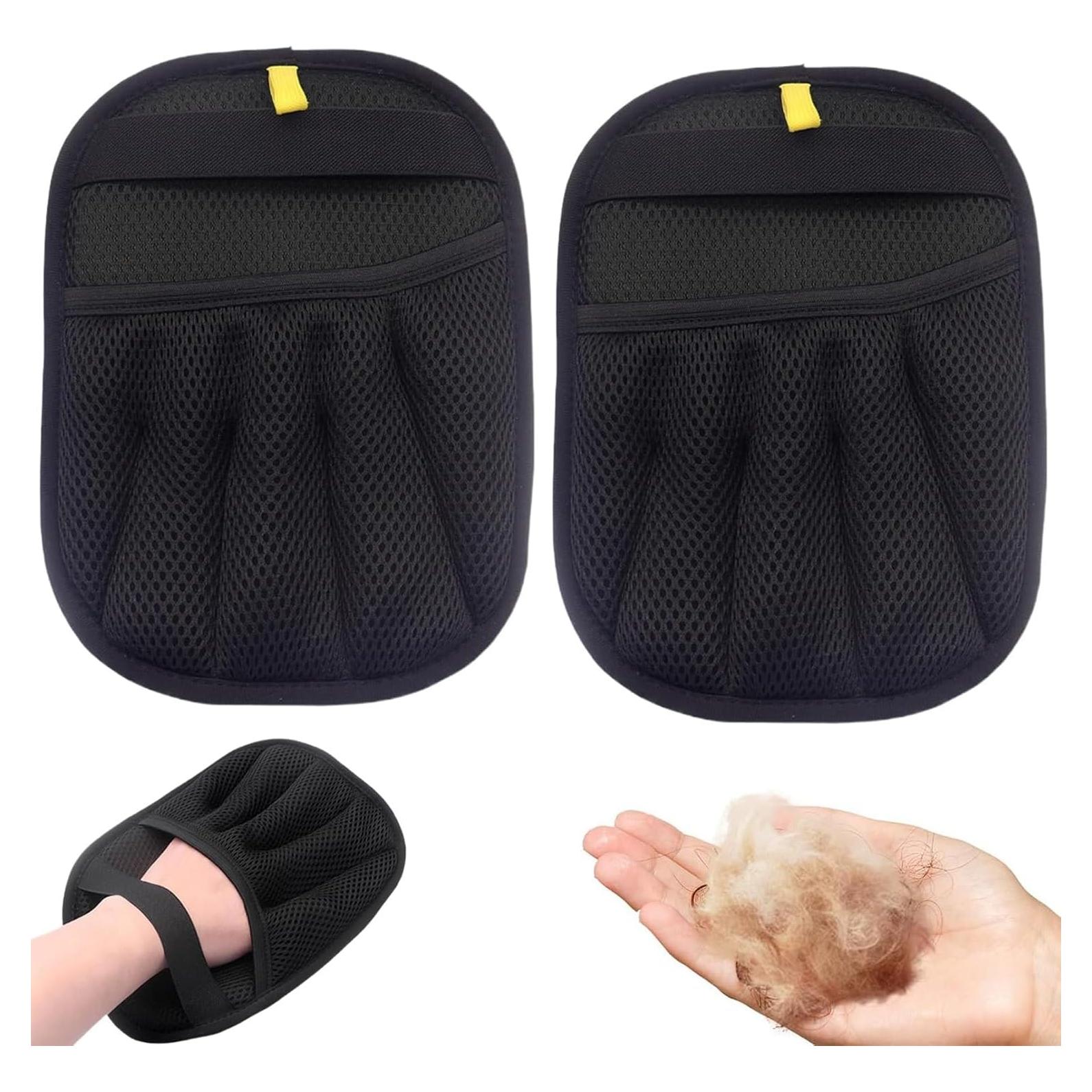 Guante Removedor de Pelo de Mascotas WESUN Reutilizable 21x19cm