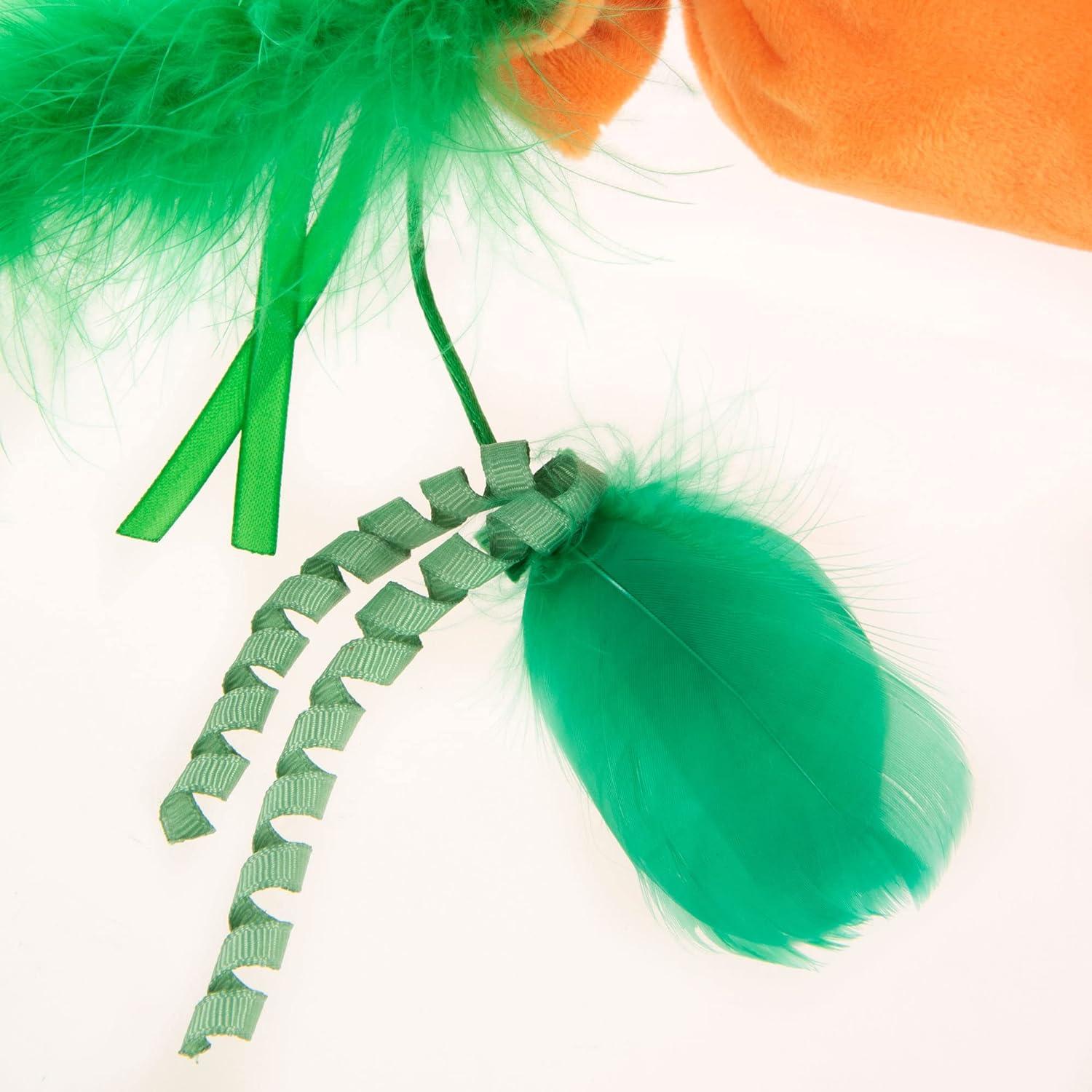 Juguete para Gato SmartyKat Kolossal Karrot con Hierba Gatera