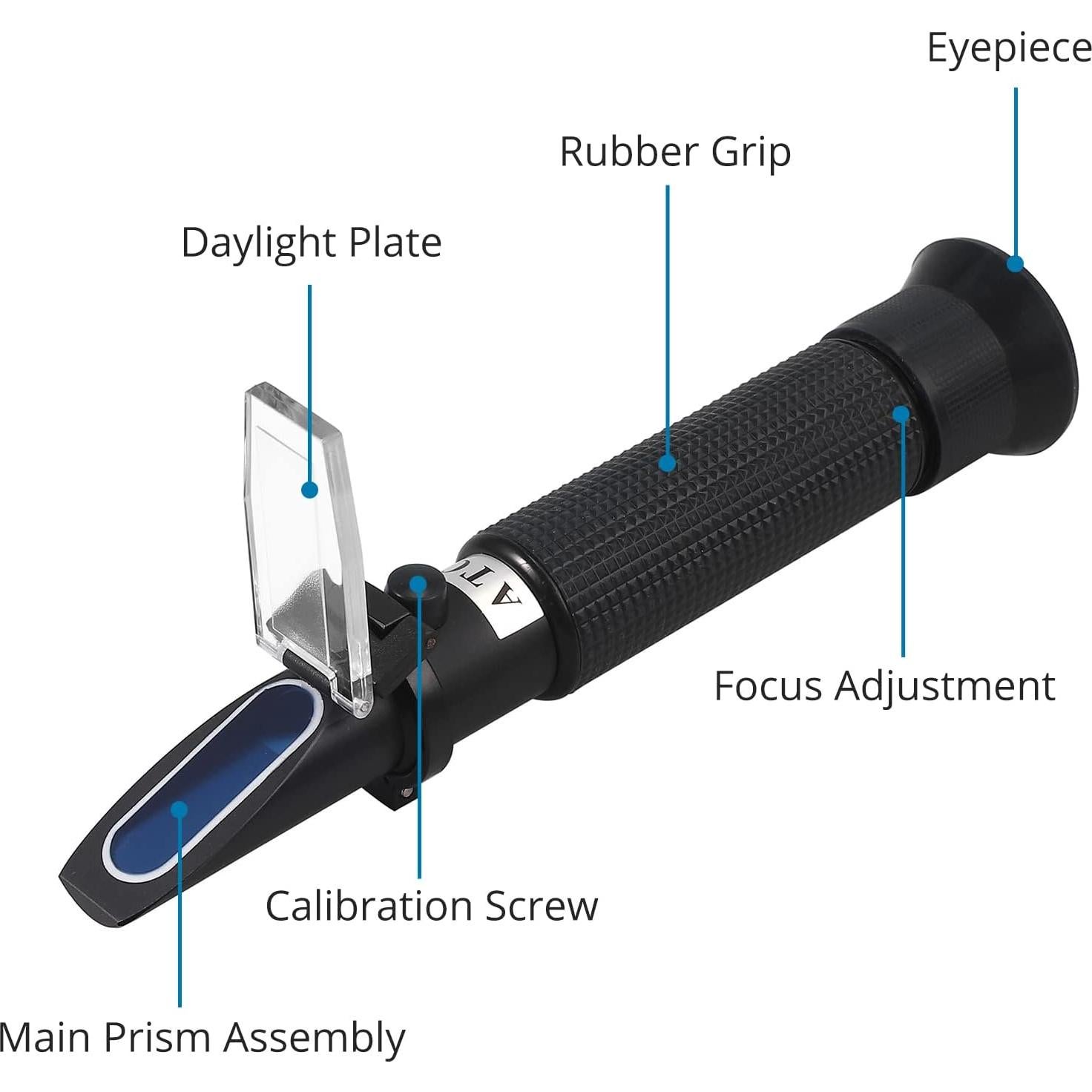 Refractómetro de Salinidad AUTOUTLET con ATC 0-100 PPT