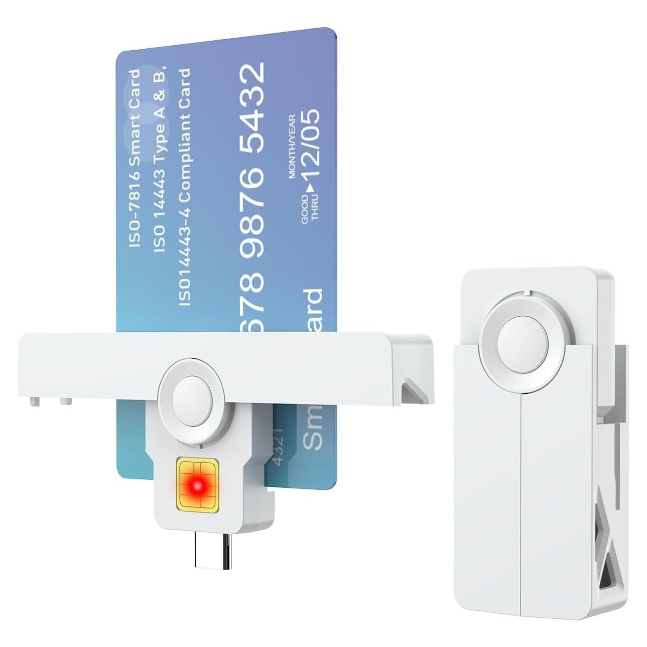 Lector de Tarjeta CAC Tipo C Rocketek - Compatible con Windows y Mac