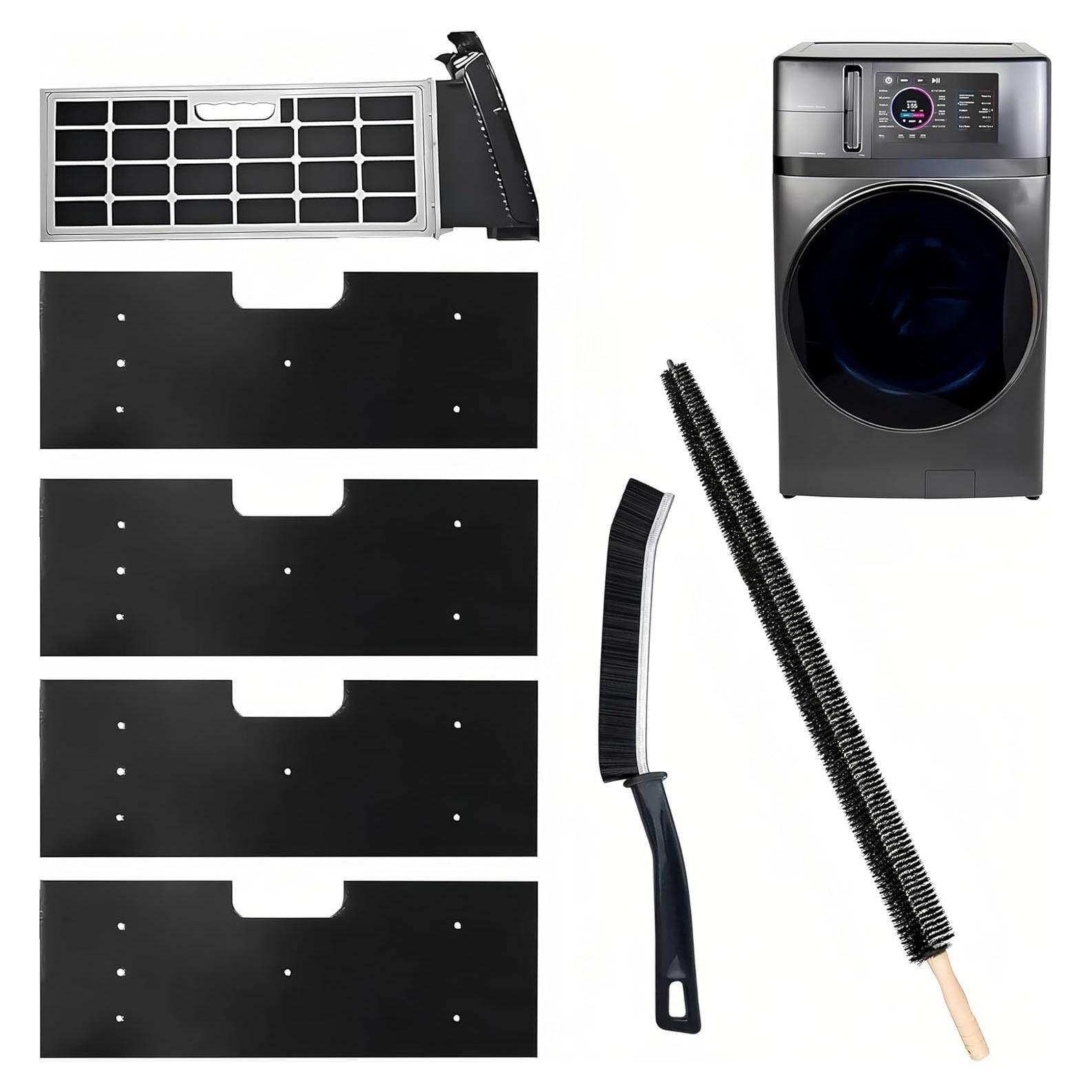 Kit de Filtros de Pelusa GE Profile WH01X35719 - 4 Piezas + 2 Cepillos