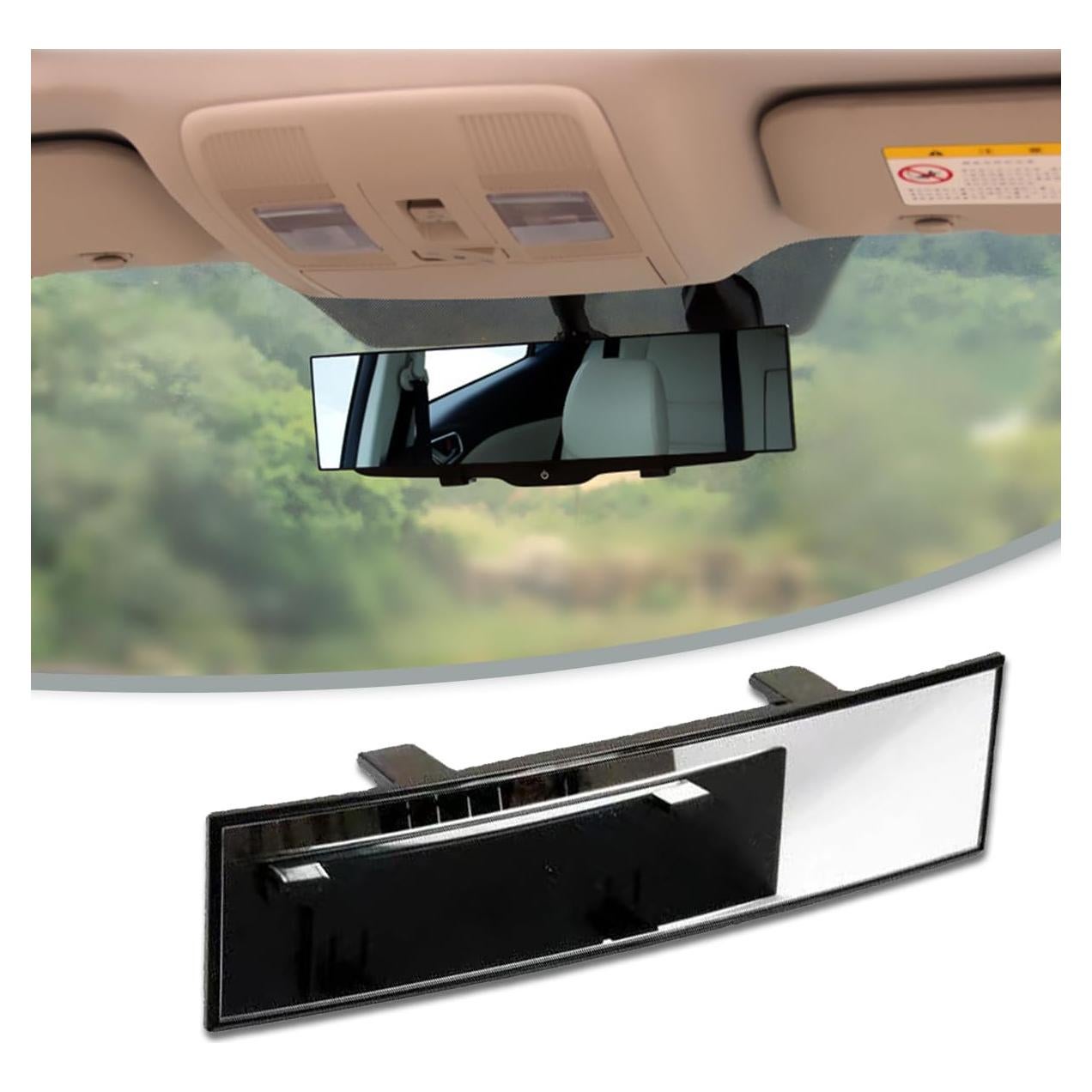 Espejo Retrovisor Panorámico Honibaoto 30.7x7.9 cm Antideslumbrante