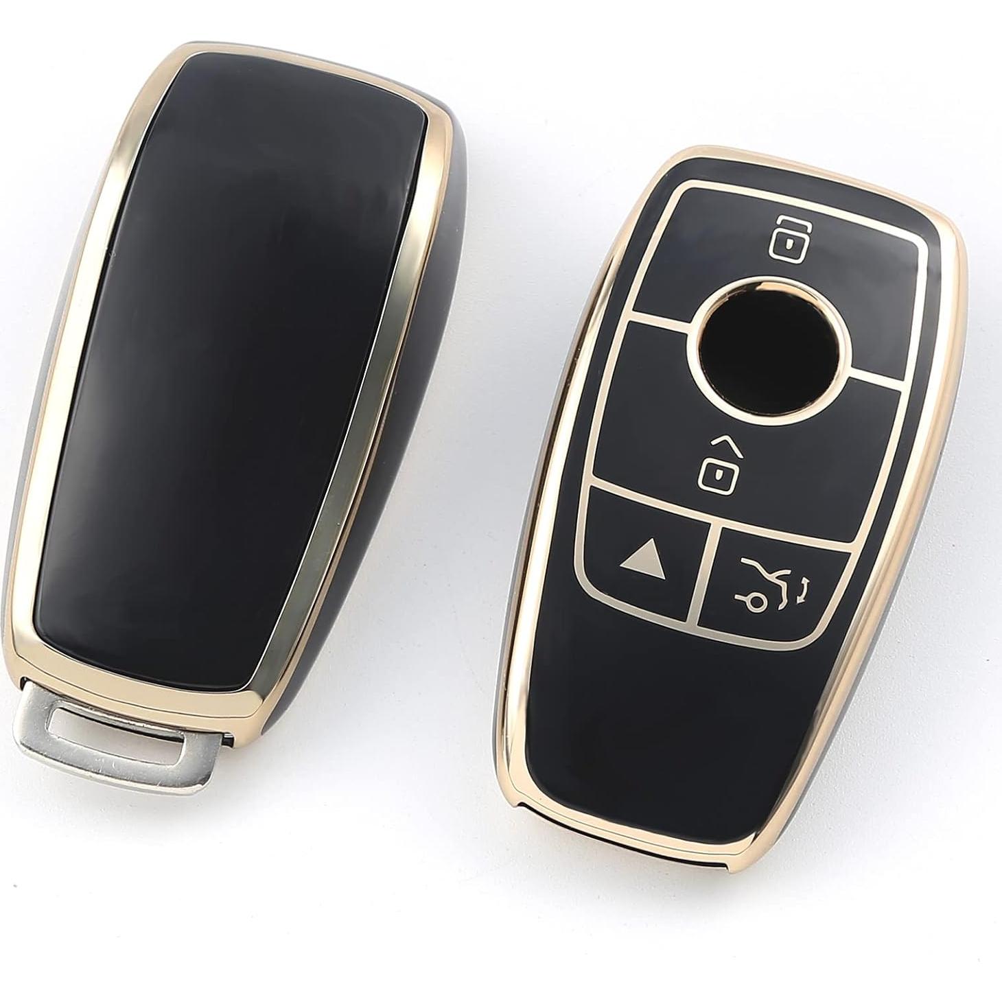 Cubierta de llavero TPU suave LCXJMWKL para Mercedes 2017-2021