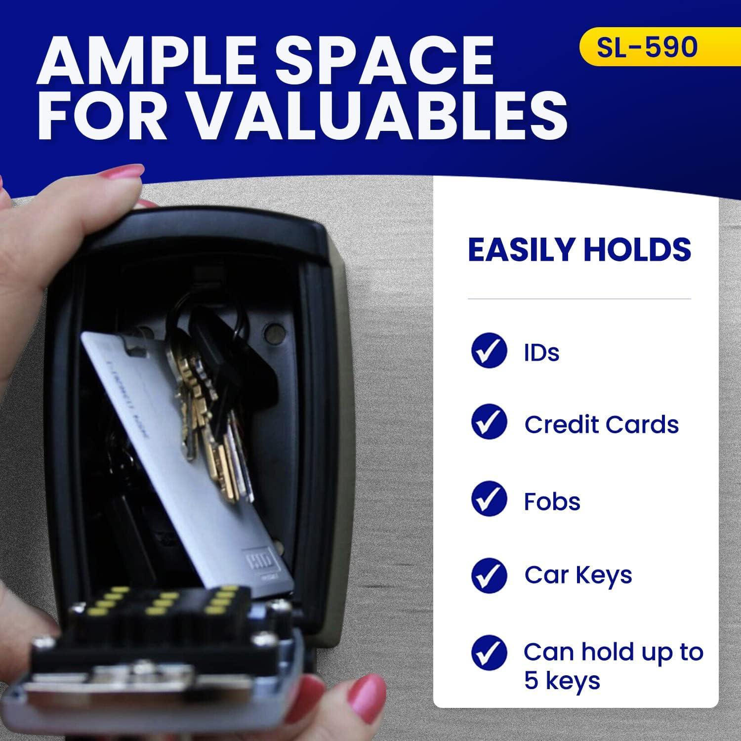 Caja de Seguridad Exterior KeyGuard Pro Mediana Impermeable