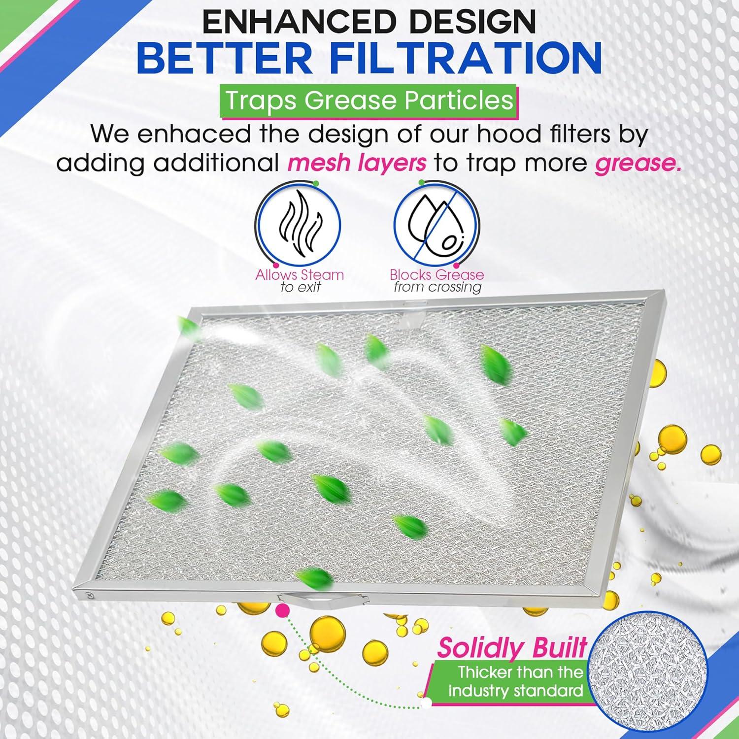 Filtro de Campana Bagean BPQTAF 29.5 cm x 28.5 cm Aluminio