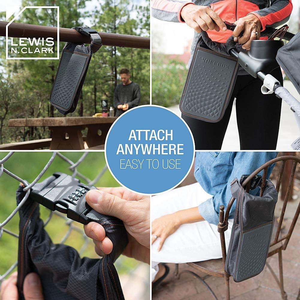 Caja Fuerte Portátil Lewis N. Clark Antirrobo 12.7x5.1x20.3 cm