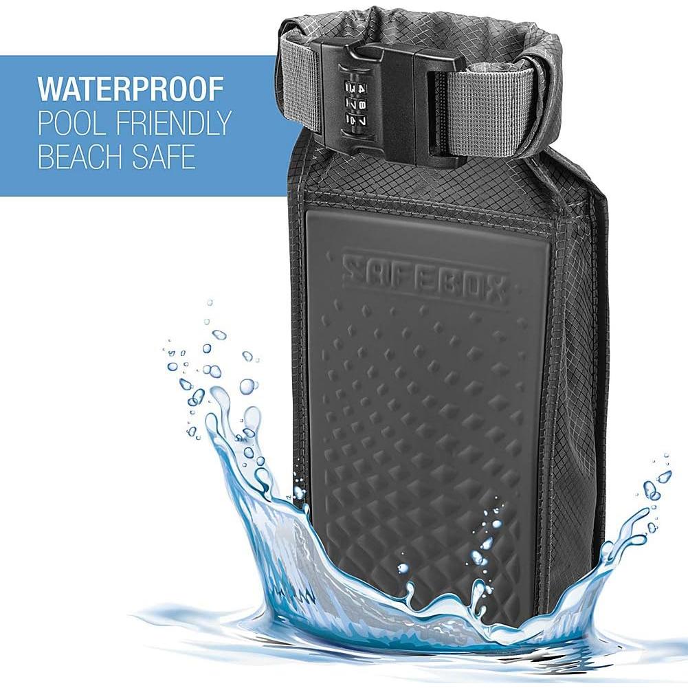 Caja Fuerte Portátil Lewis N. Clark Antirrobo 12.7x5.1x20.3 cm