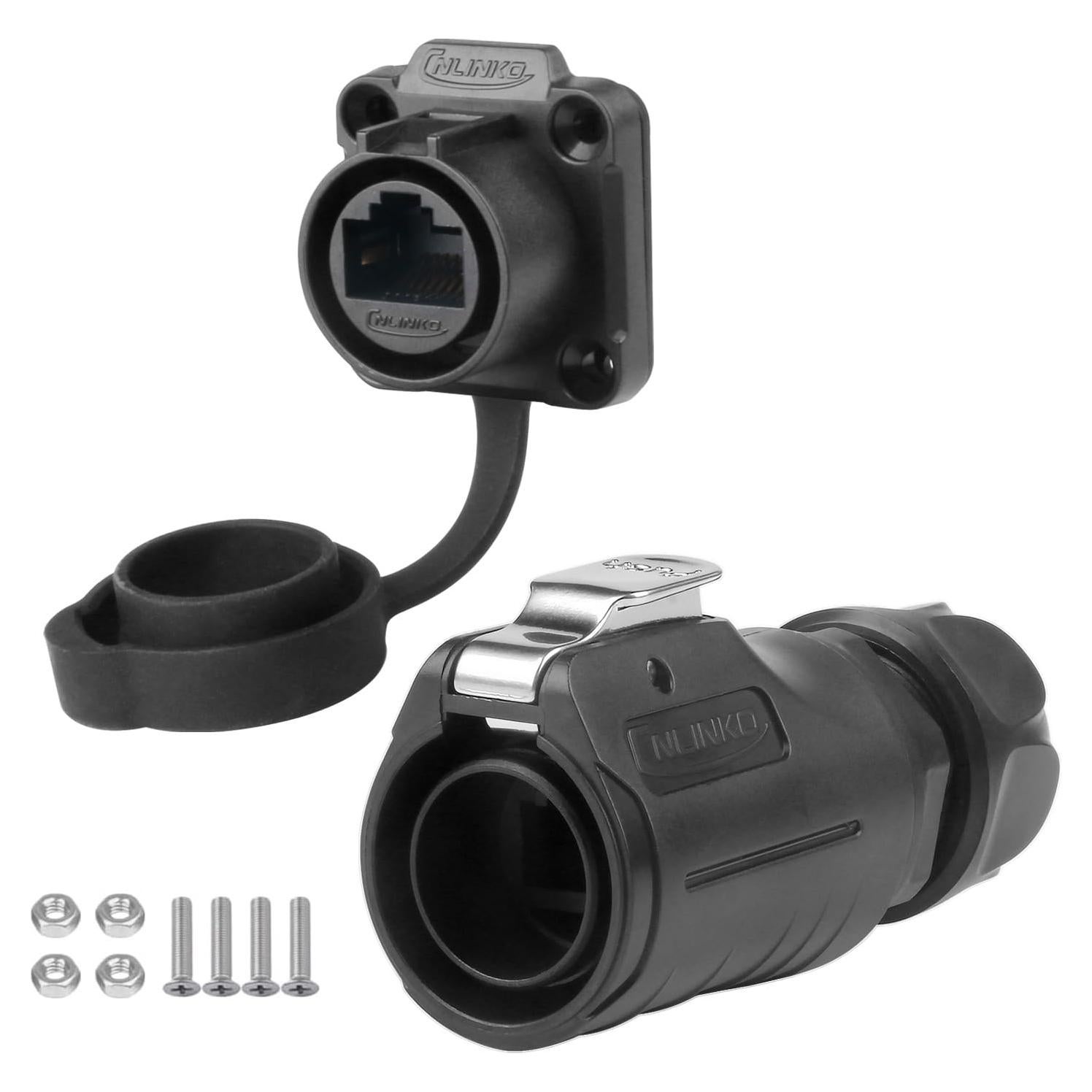 Conjunto de Conectores RJ45 CNLINKO LP-20 Impermeables CAT6