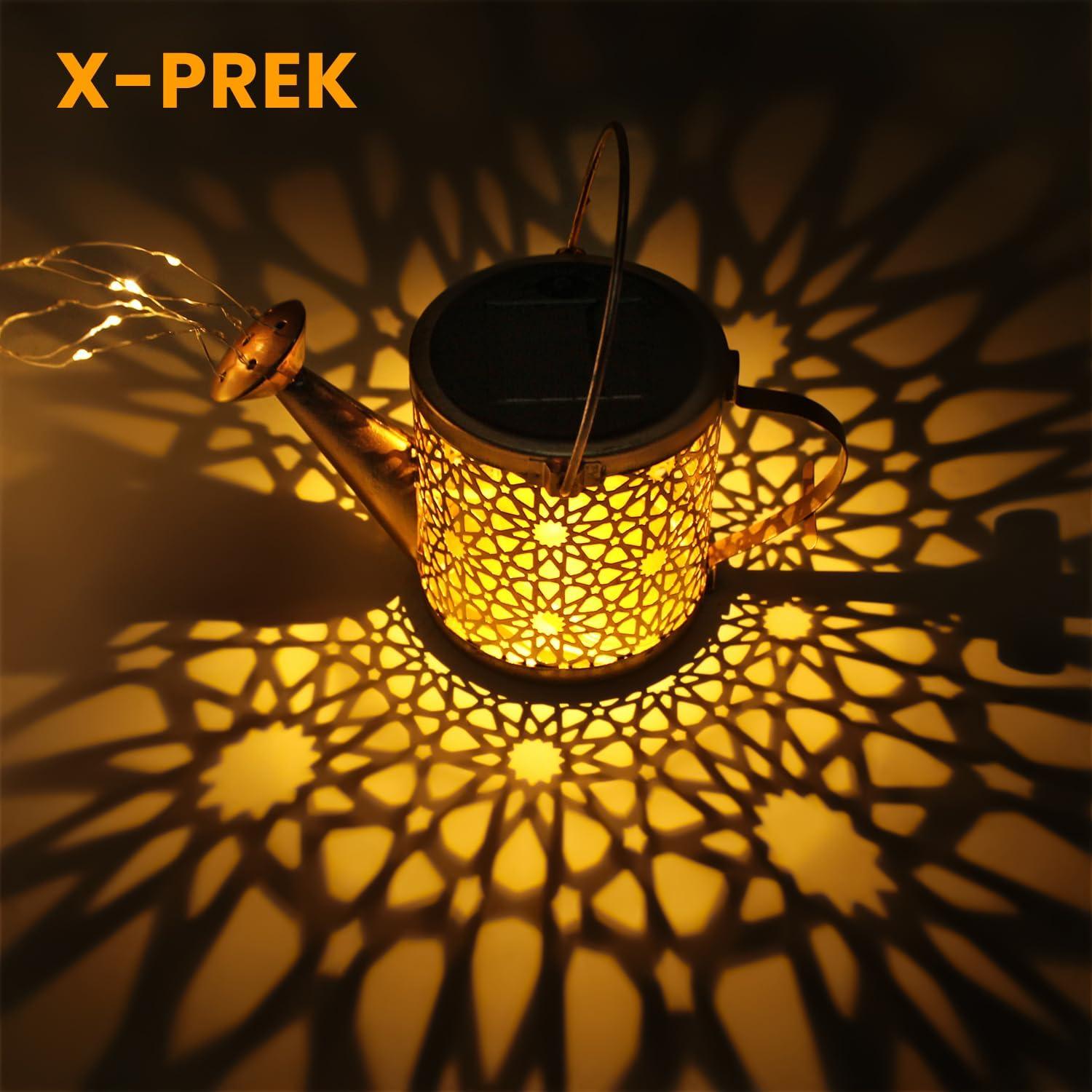 Luces Solares de Jardín X-PREK Decorativas IP65 408g