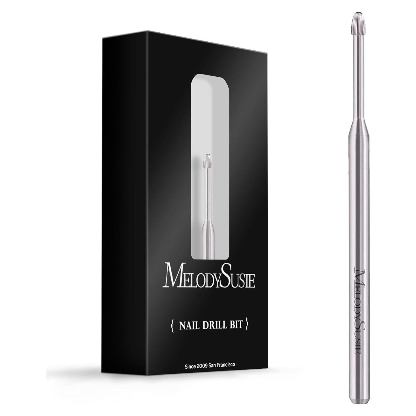 Broca Limpiadora de Cutículas MelodySusie 3.2 mm Fino Plata