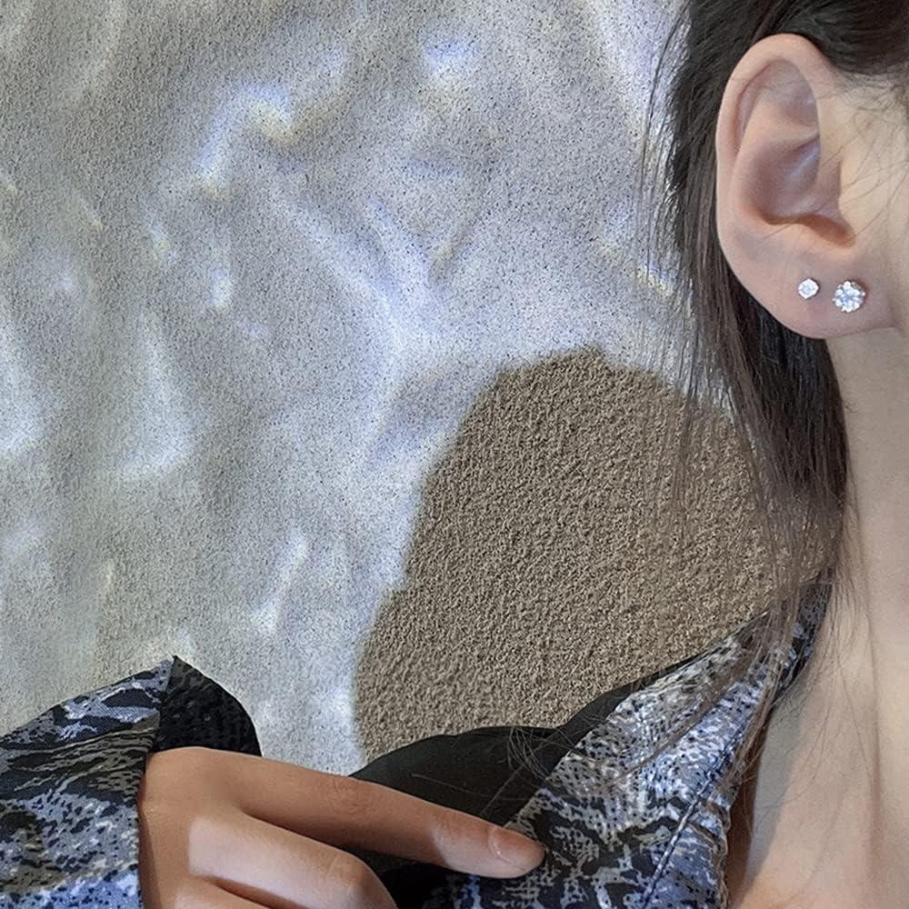 Aretes Magnéticos de Circonita Hipoalergénicos NewZenro 5mm