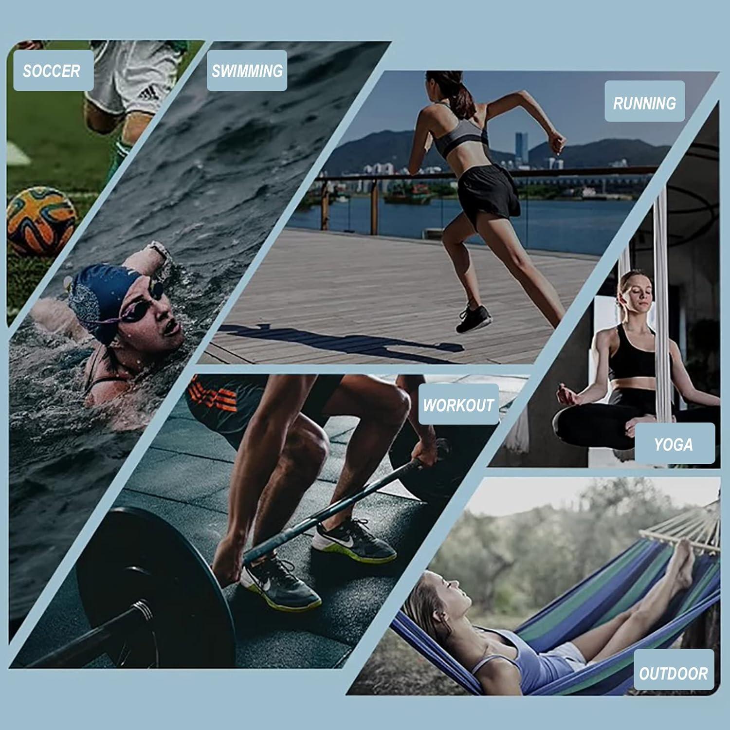 Paquete de 10 Toallas Enfriadoras immoono Microfibra 101.6x30.5 cm Azul