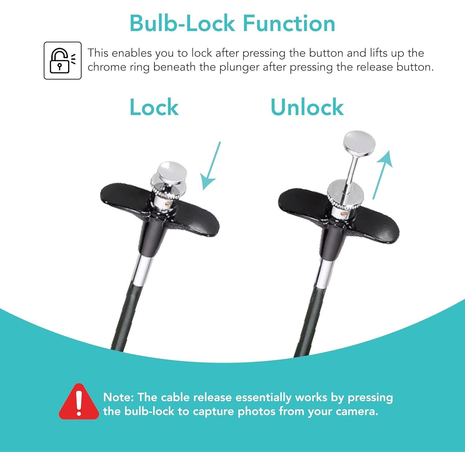Cable de liberación mecánica Foto&Tech 40cm para Nikon y Fujifilm