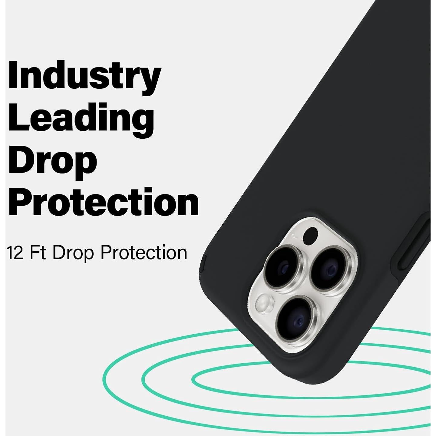 Funda Incipio Duo MagSafe para iPhone 15 - Transparente