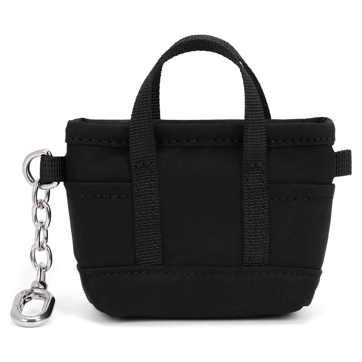 Monedero Mini Tote ANKICK Rosa 11x7.5cm Organizador Llaves