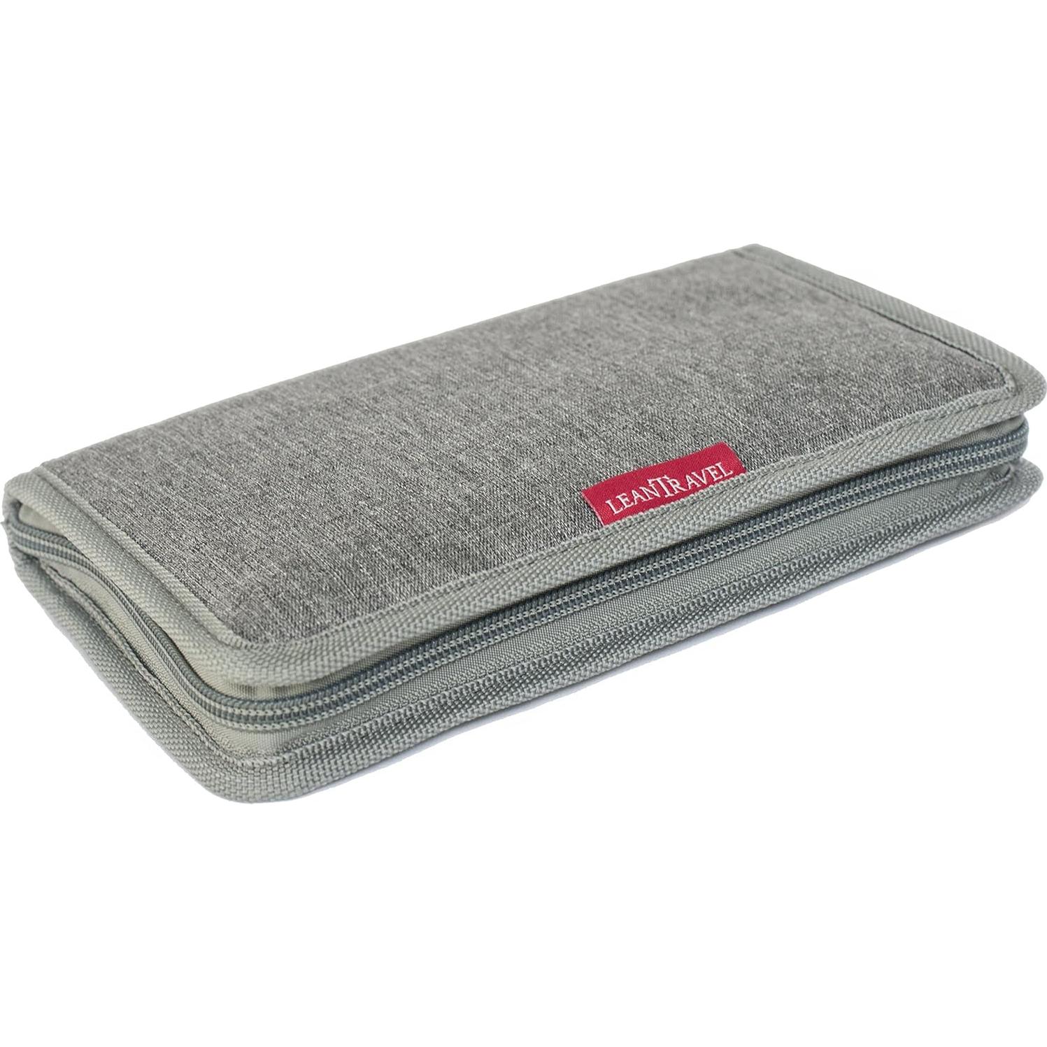 Organizador de Pastillas LeanTravel Pequeño 7 Días Gris