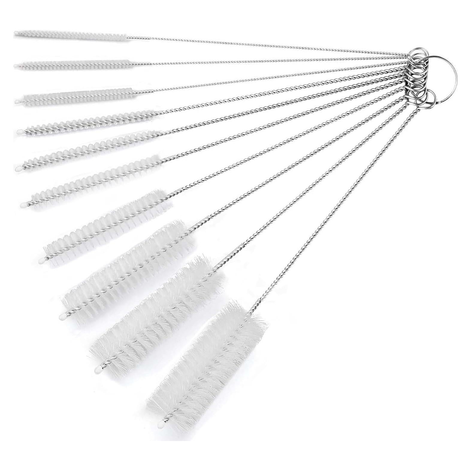 Set de Cepillos de Limpieza de Paja AORZOV - 10 Piezas