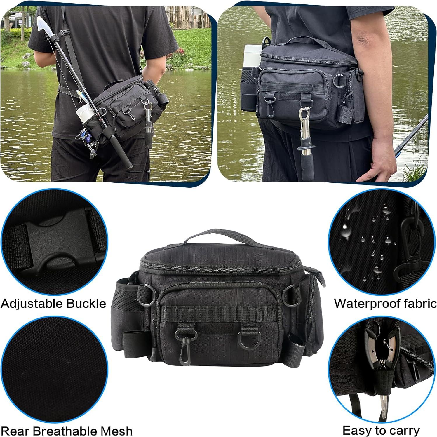 Kit de Herramientas de Pesca Mouhike 113 Piezas con Bolsa