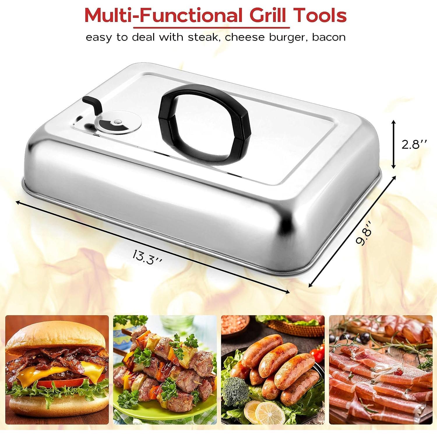 Cubierta de Basting Onader 34 x 25 cm Acero Inoxidable