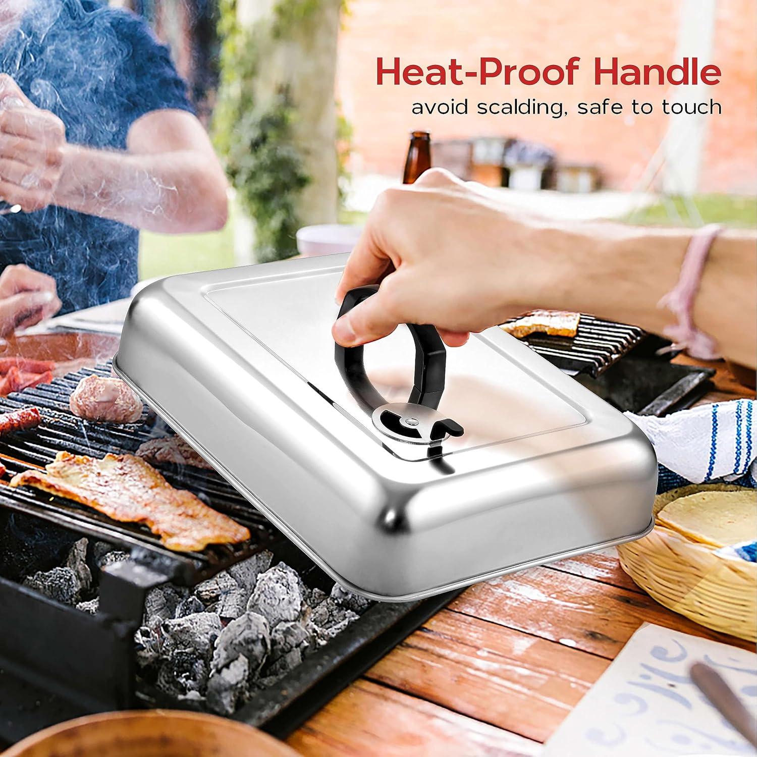 Cubierta de Basting Onader 34 x 25 cm Acero Inoxidable