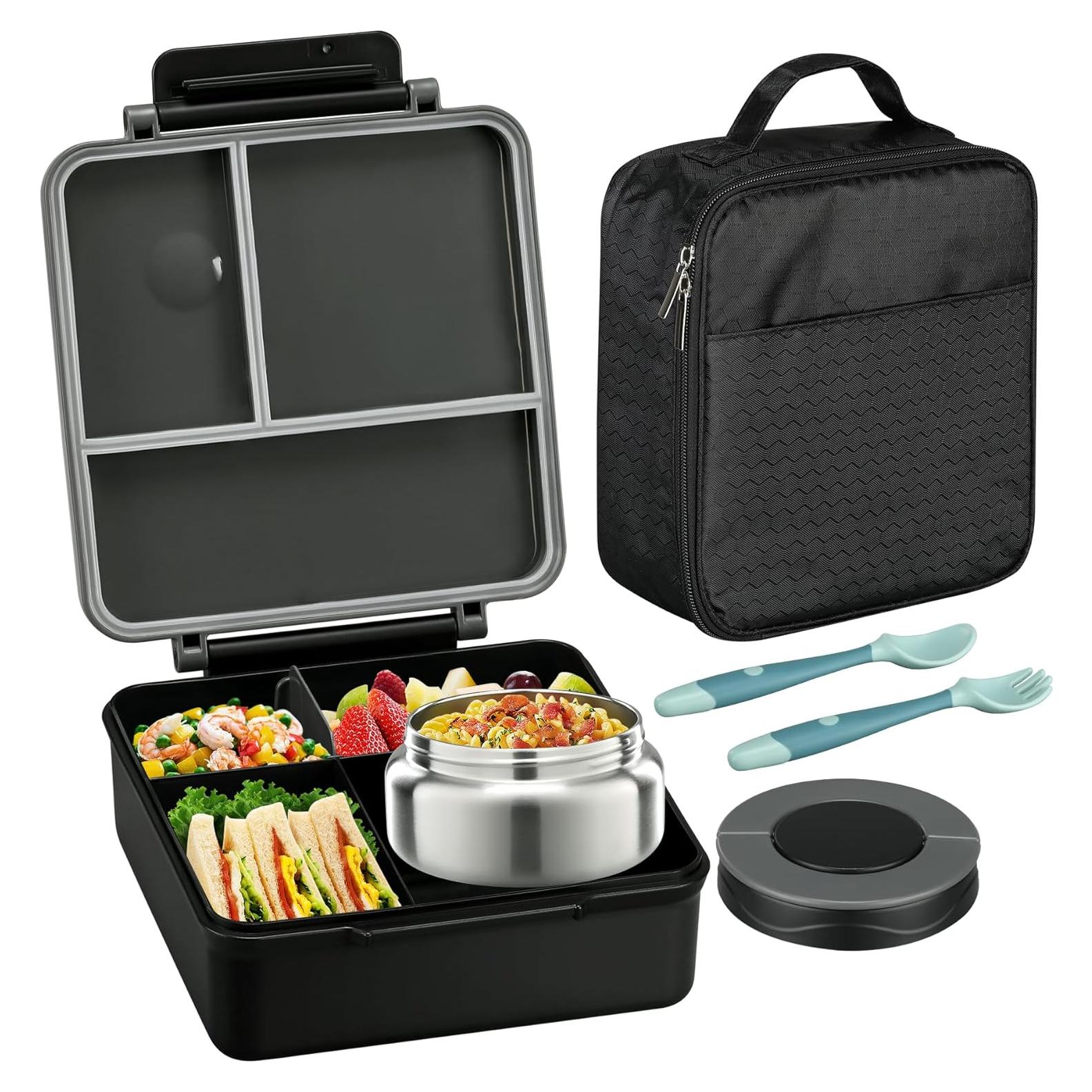Caja de Almuerzo Bento ItsLife 54oz con Termo 240ml y Bolsa