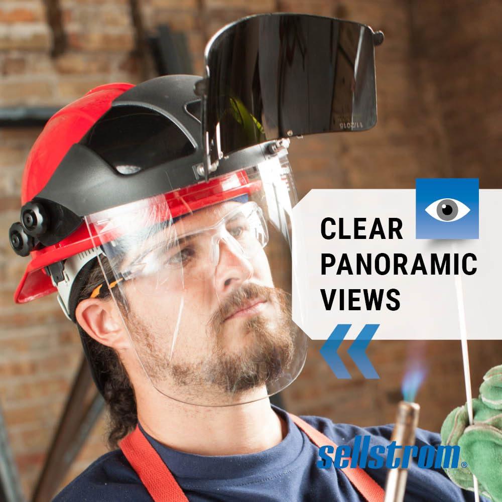 Escudo Facial de Seguridad Sellstrom S32152 con Sombra 5 IR