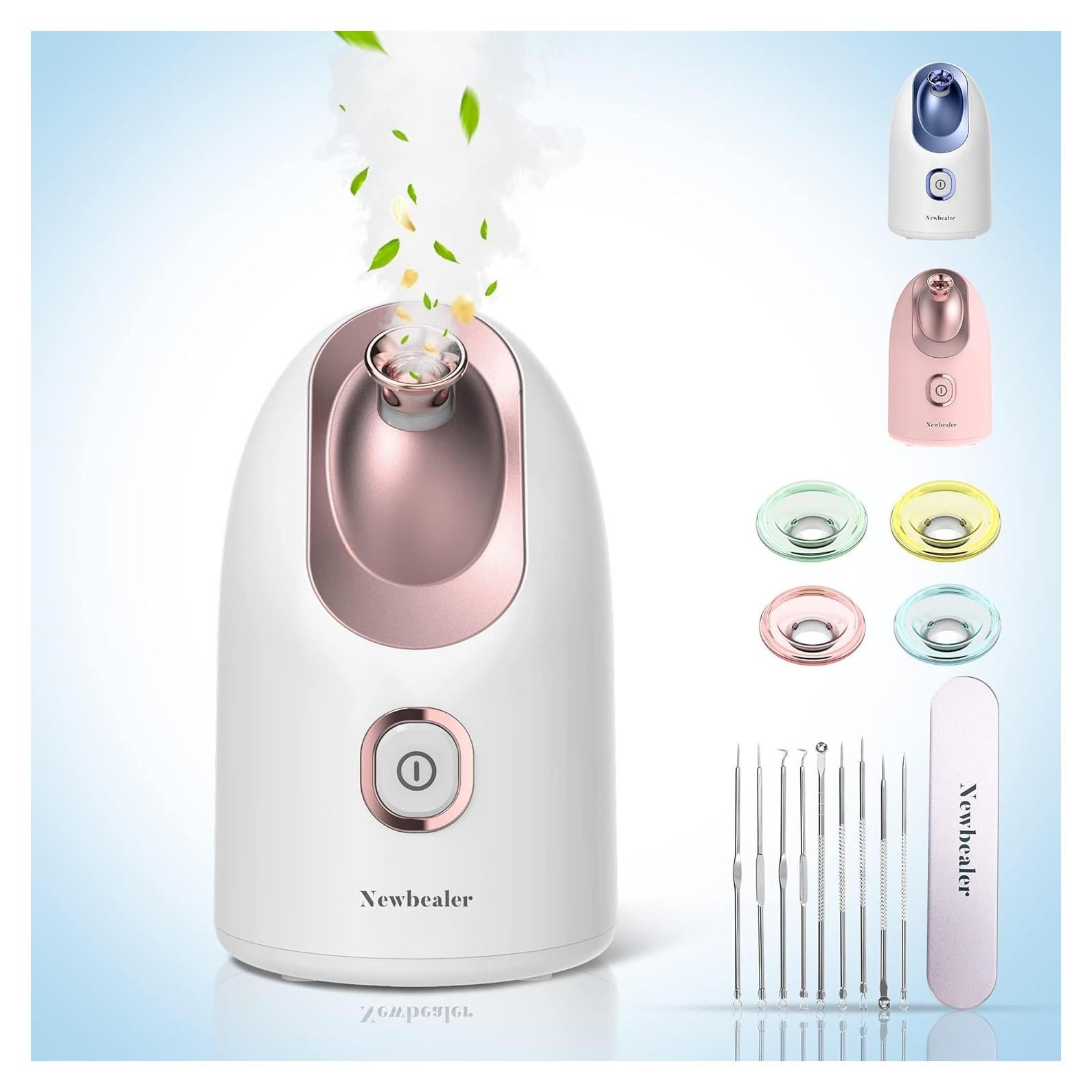 Vaporizador Facial Newbealer Mini 160ml Nano Iónico Spa