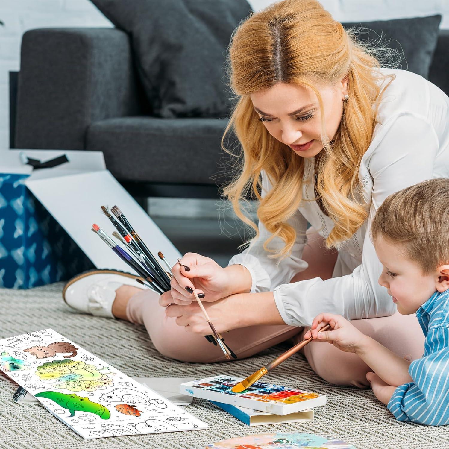 Papel de Dibujo RUGLAMZHIP 30x300 cm para Niños - 2 Rollos