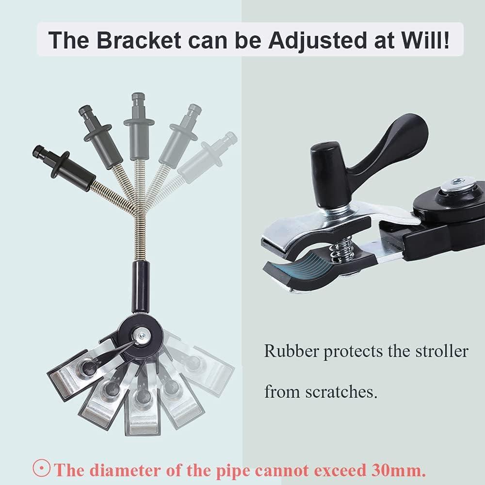 Paraguas Solar Plegable para Bebés Universal - UPF 90+ Negro