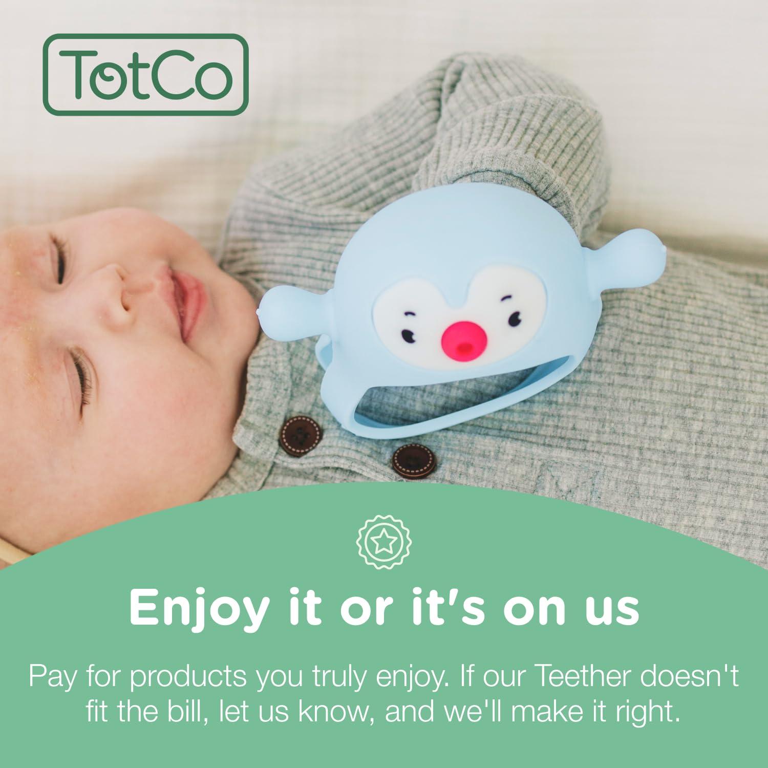 Mordedor de Dentición para Bebés TotCo Azul 0-6 Meses