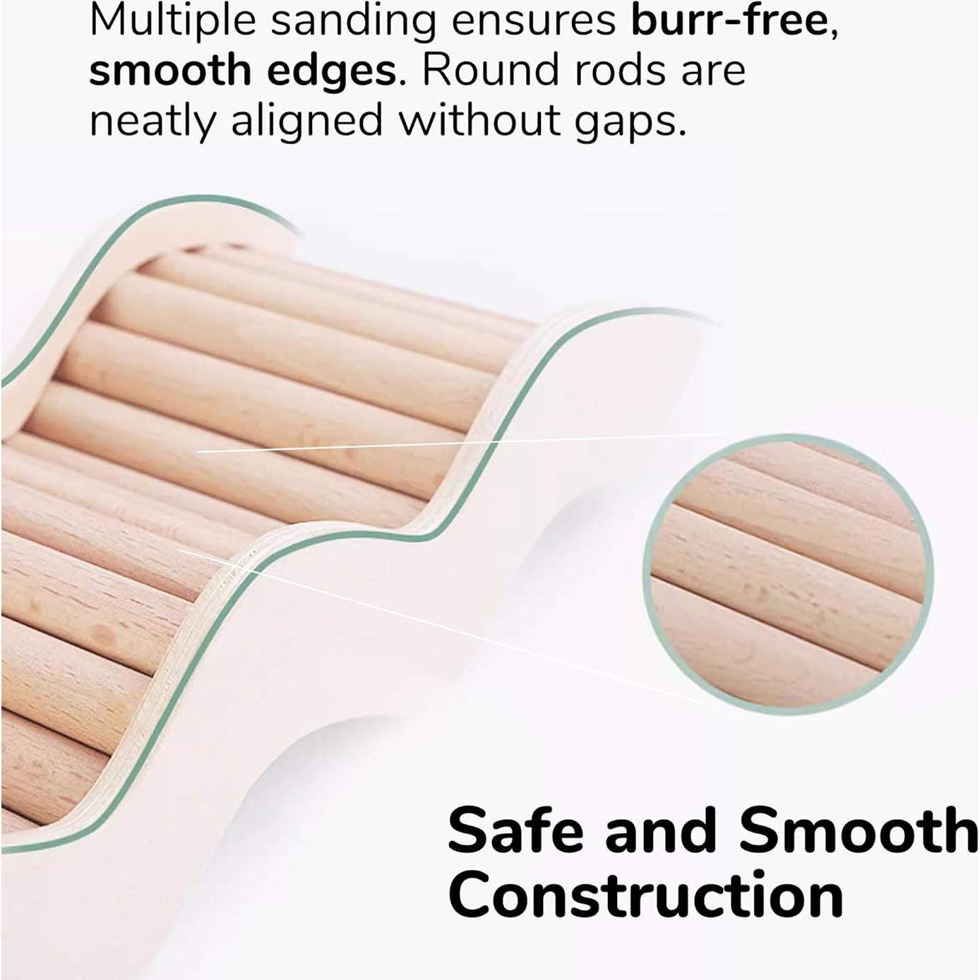 Escalera para Hámster Tafit - Madera Natural 16 cm