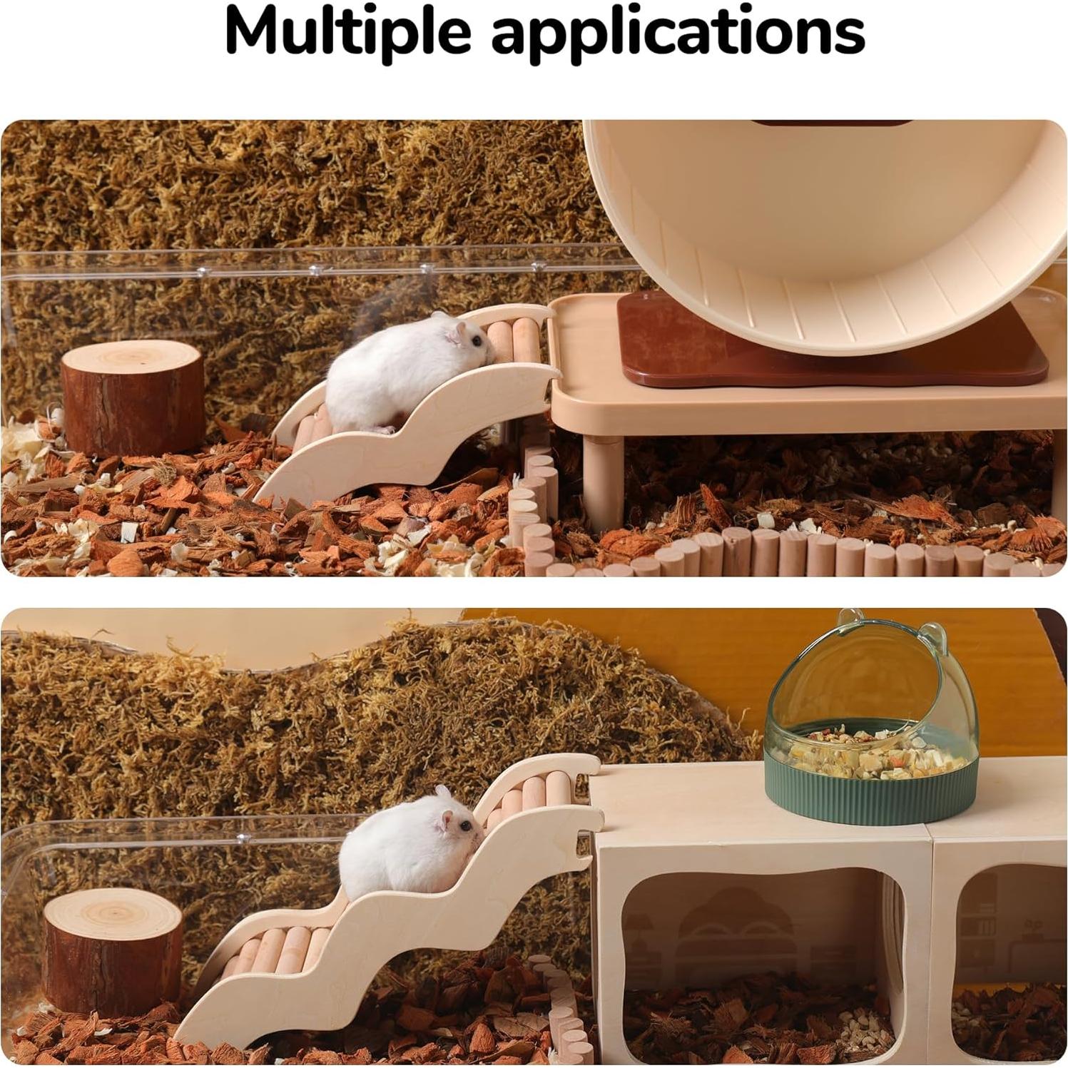 Escalera para Hámster Tafit - Madera Natural 16 cm