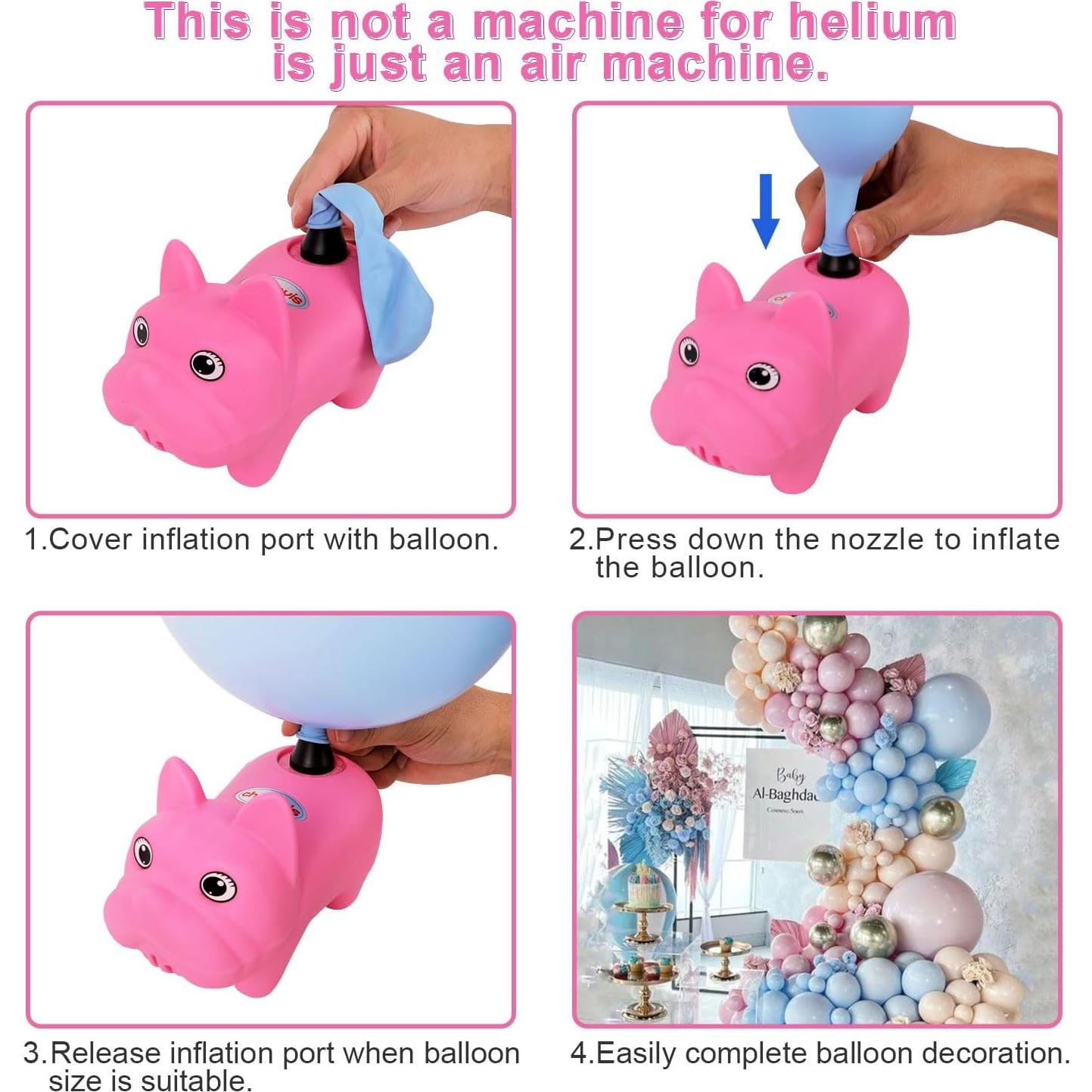 Kit de Arco de Globos Chamvis con Bomba Eléctrica Ajustable