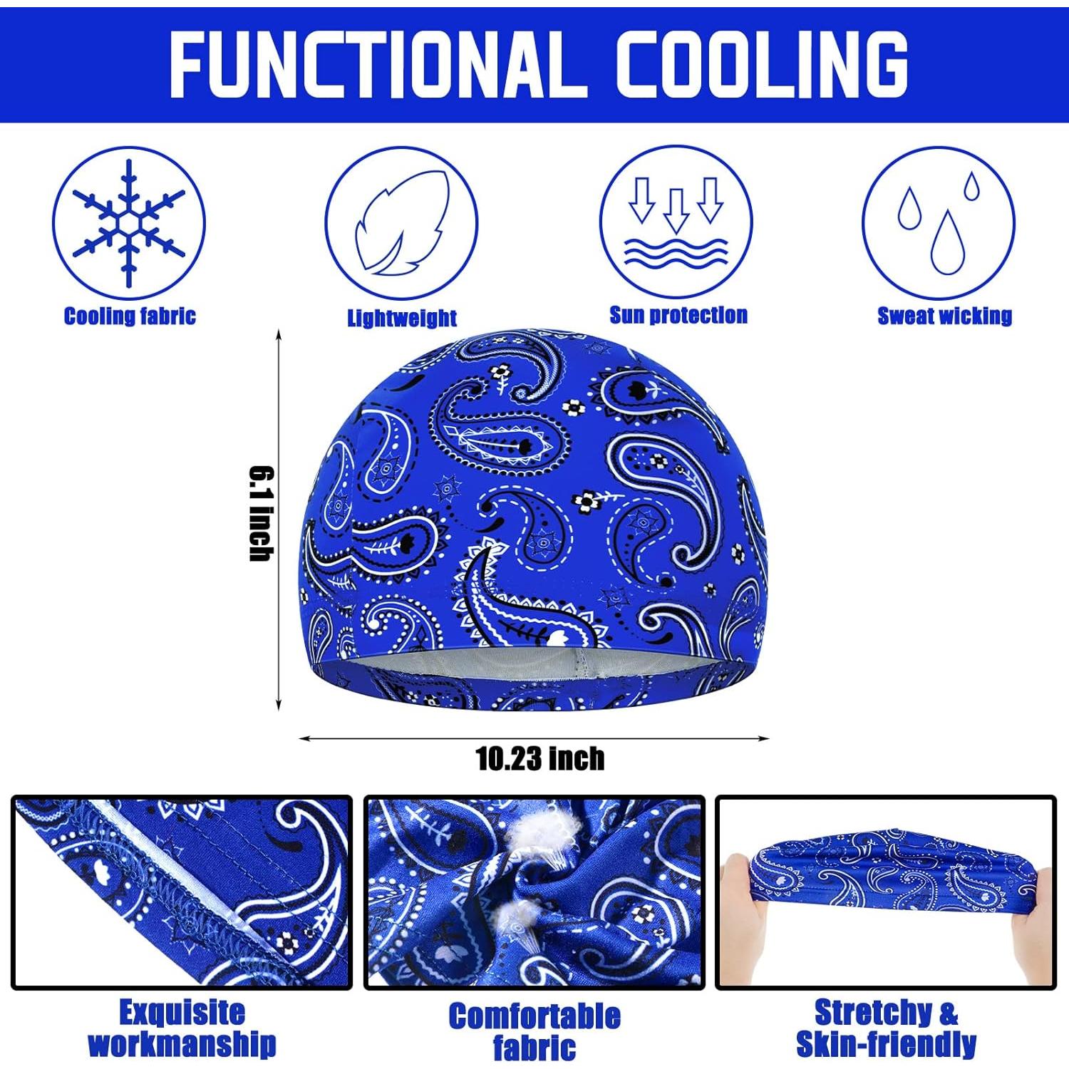 Tarpop 10 Gorras de Calavera para Hombres - Forros de Casco
