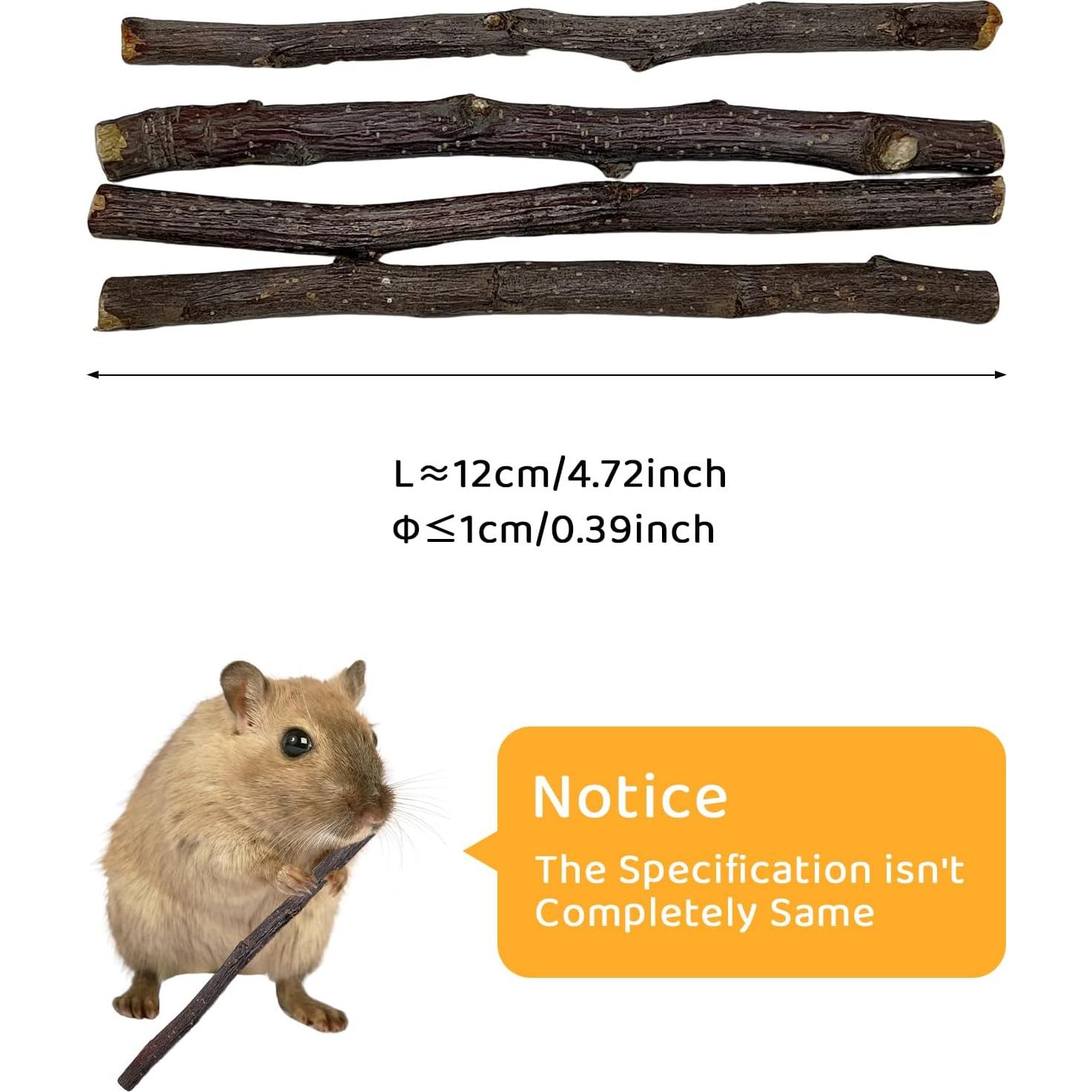 Palitos de Manzana 300g Bunny Toys - Juguetes Masticables para Animales