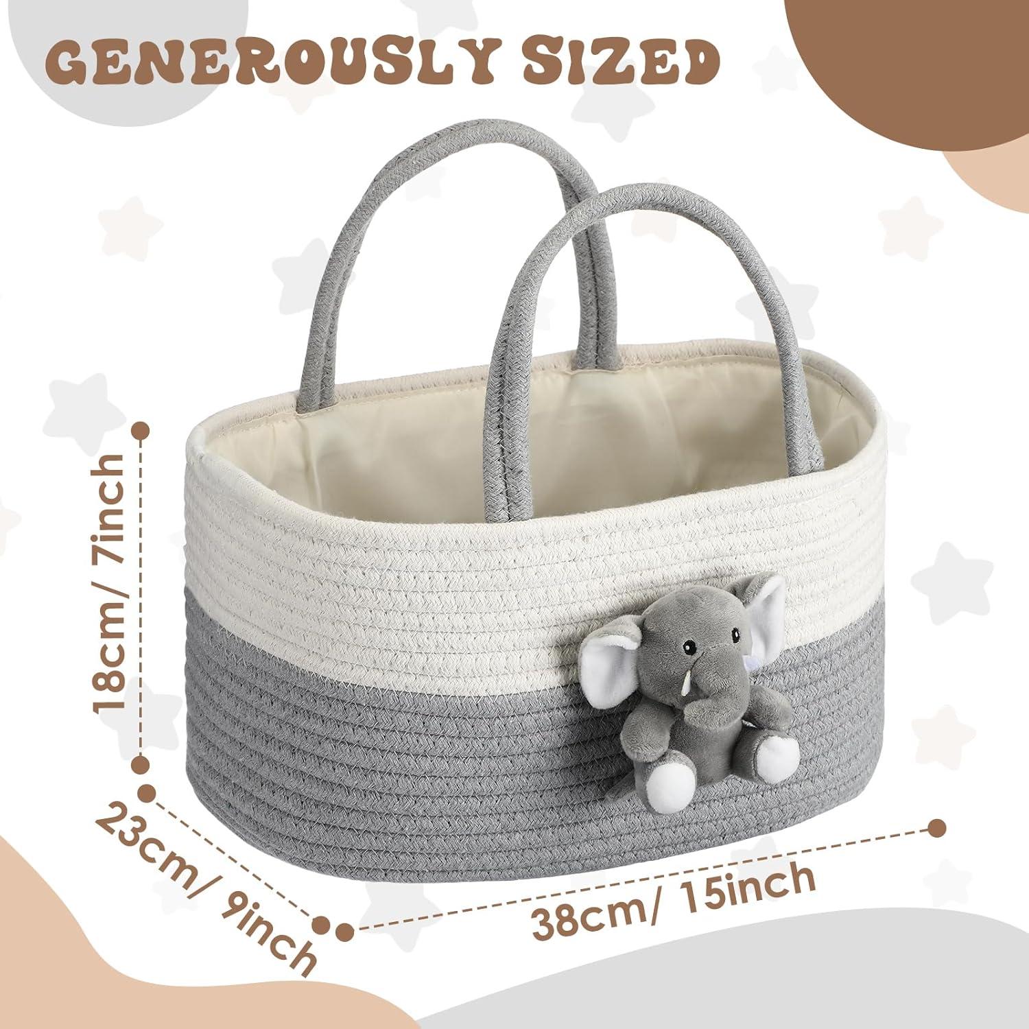 Carrito Organizador de Pañales FoldTier Elefante Grande