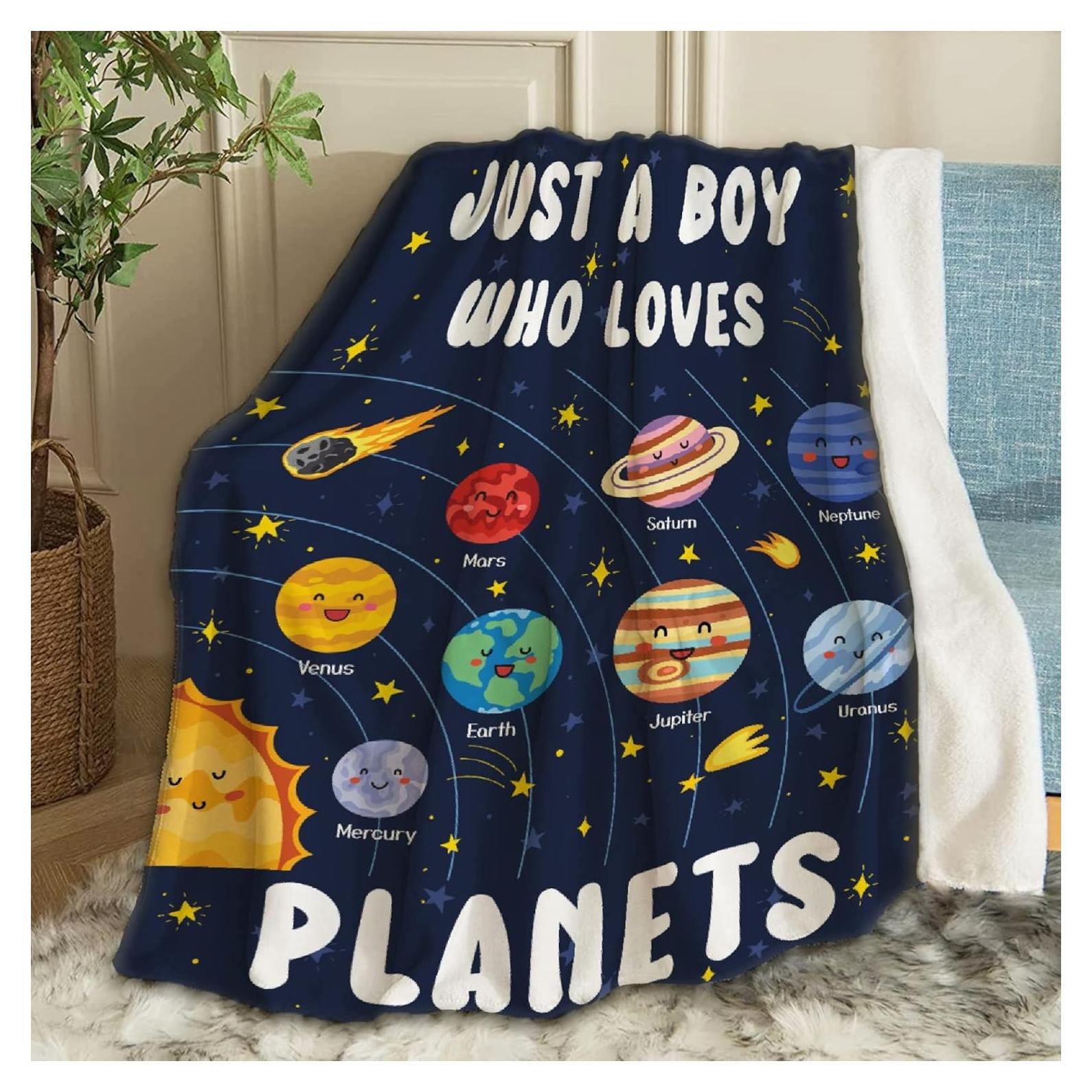 Manta de Franela Suave ARTBLANKET Espacio 127x101.6 cm