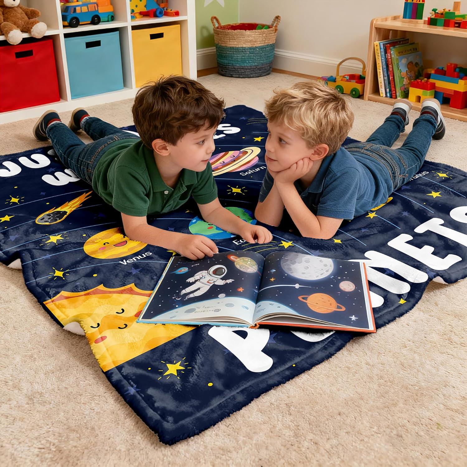 Manta de Franela Suave ARTBLANKET Espacio 127x101.6 cm