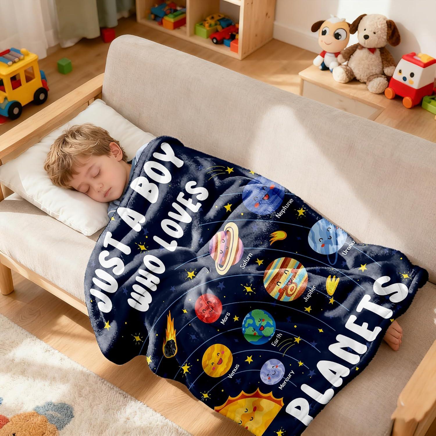 Manta de Franela Suave ARTBLANKET Espacio 127x101.6 cm