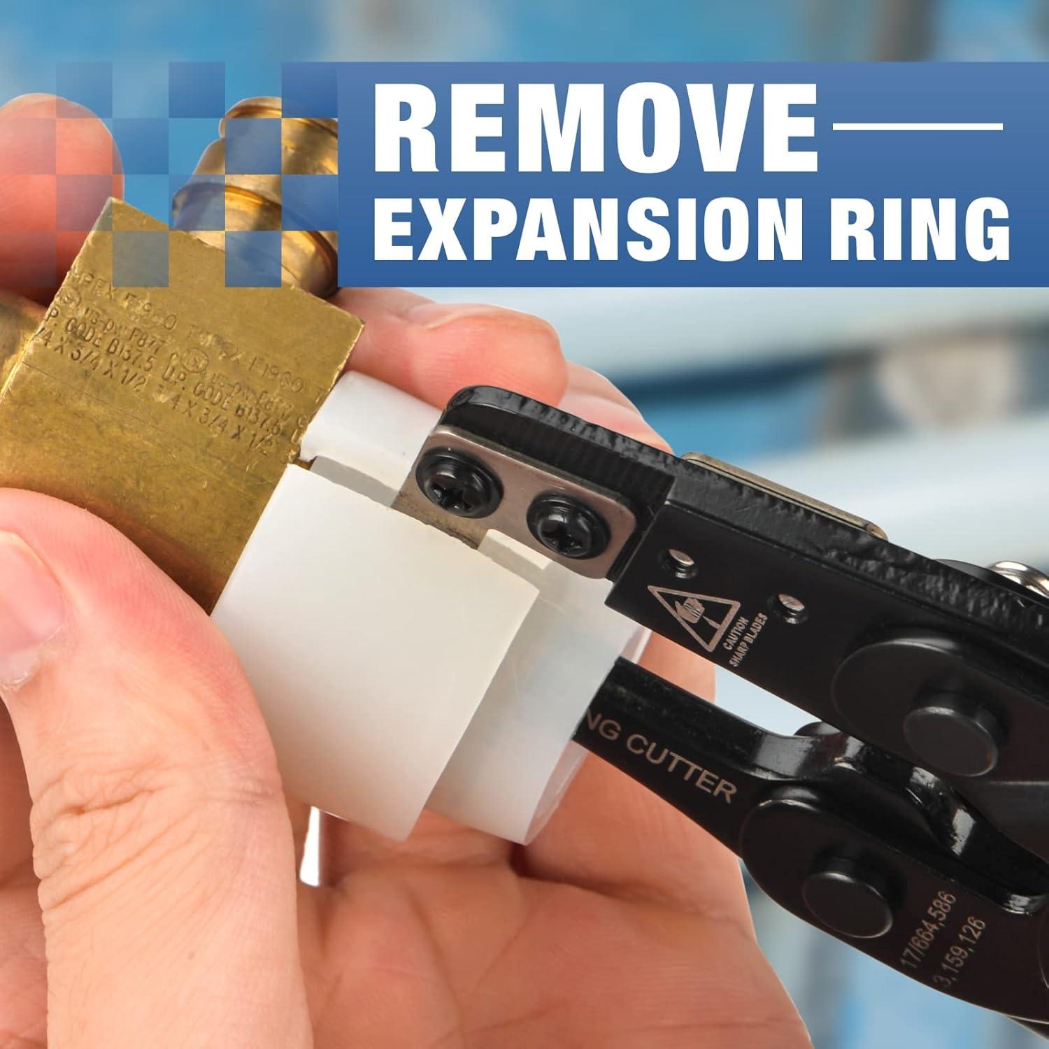 Extractor de anillos de expansión PEX iCrimp 1/2 a 1 pulg