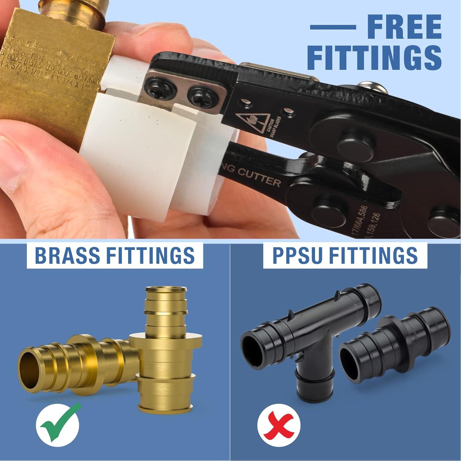 Extractor de anillos de expansión PEX iCrimp 1/2 a 1 pulg