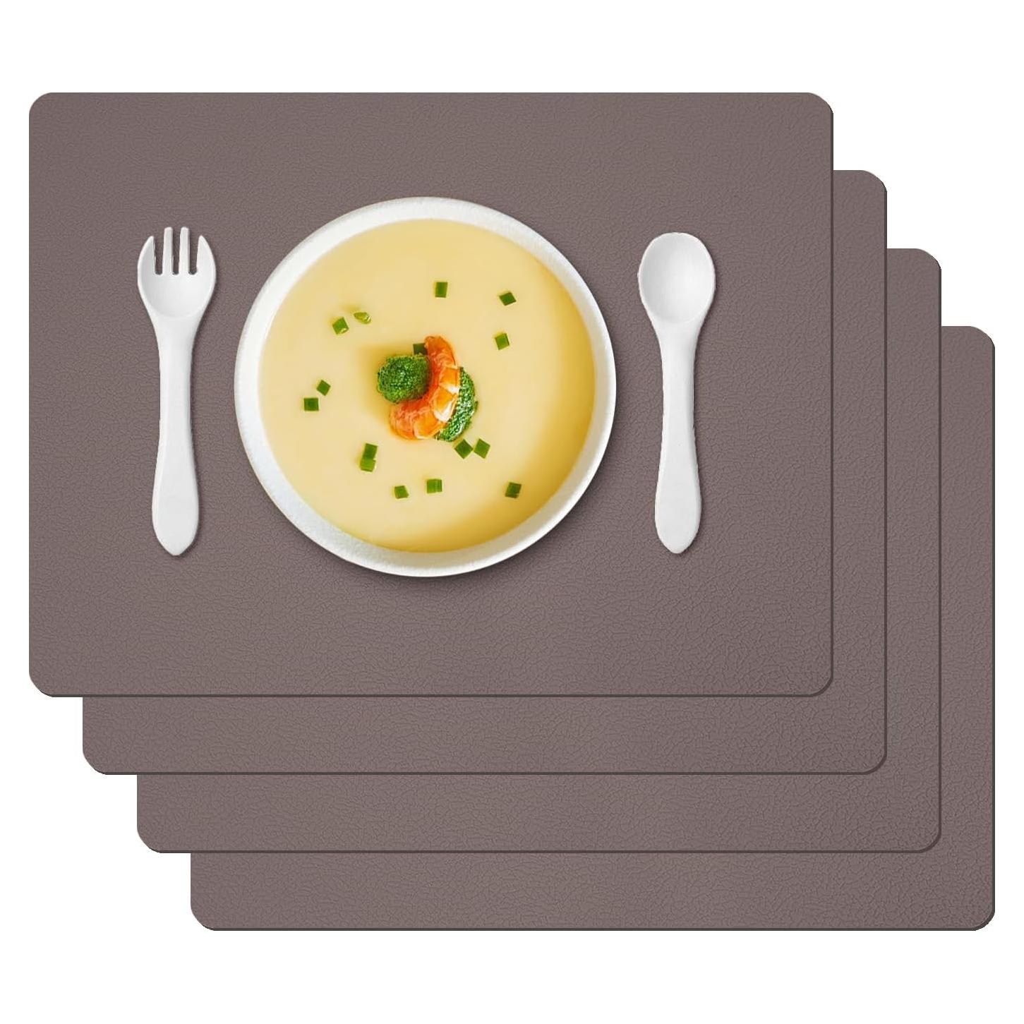 Manteles de Silicona Antideslizantes Siliconty 30x40cm Juego de 4