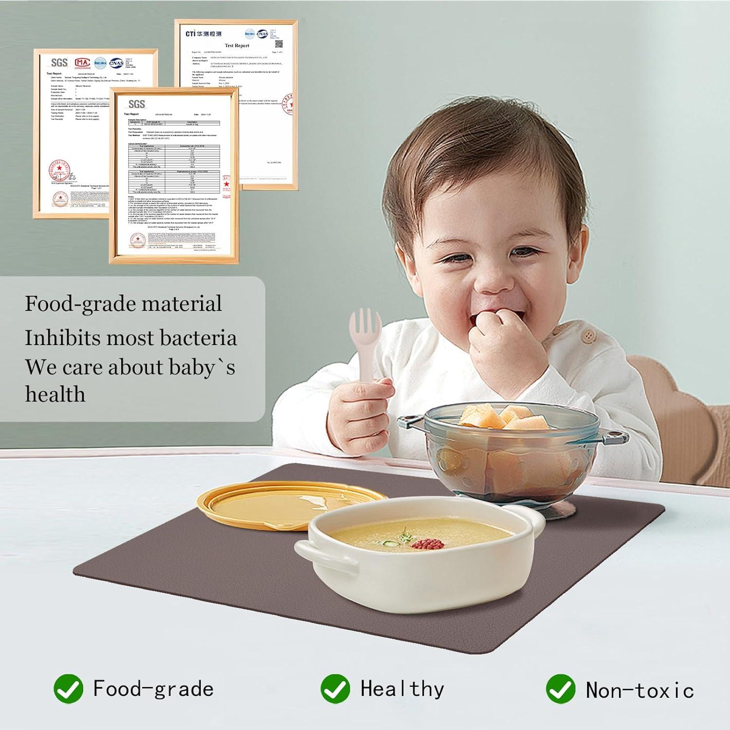 Manteles de Silicona Antideslizantes Siliconty 30x40cm Juego de 4