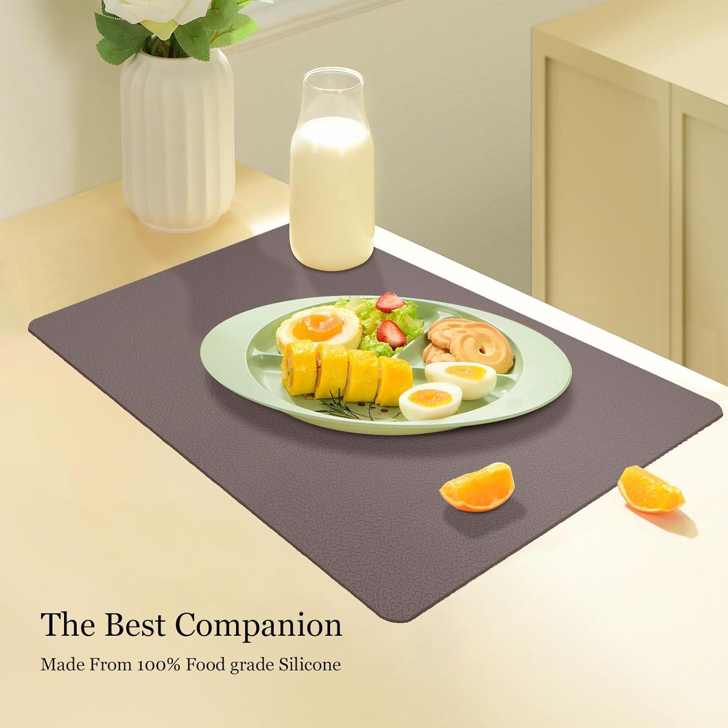 Manteles de Silicona Antideslizantes Siliconty 30x40cm Juego de 4