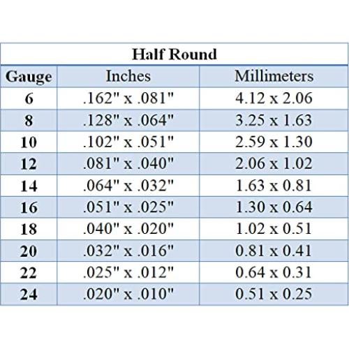 Alambre Relleno de Oro Rosa 14/20 Semi Duro 12 Gauge 1 Pie CRAFT WIRE