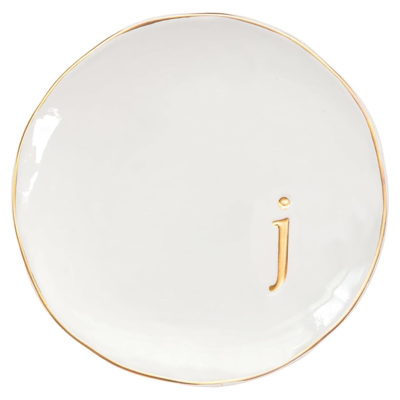 Bandeja de Joyería Collective Home Cerámica Brillante 12 cm